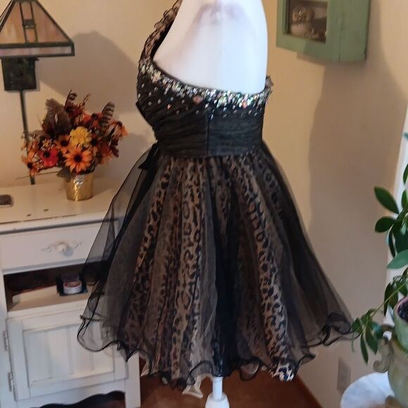 Alyce Paris Babydoll Dress.  Fairycore,  Ballerinacore, Whimsigoth - Picture 6 of 14